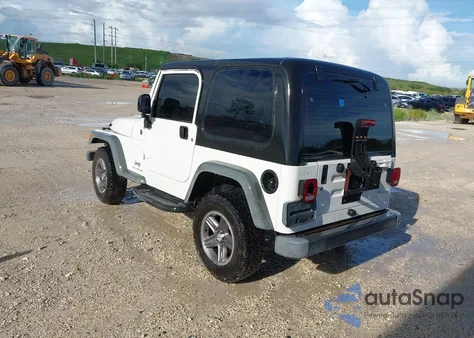 2004 Jeep Wrangler Sport Rhd from USA, damaged, VIN 1J4F449S14P717668